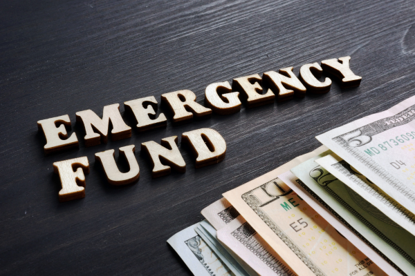 start an emergency fund with the money you save from the 100 envelope savings challenge